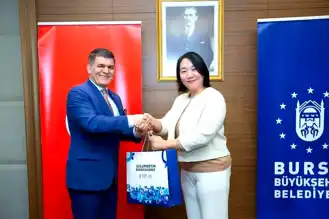 Bursa'da Çinli Genç Girişimcilerle İş Birliği Görüşmeleri