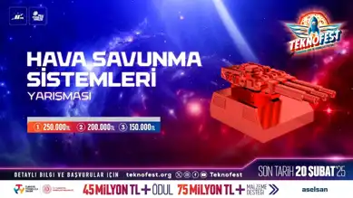TEKNOFEST Hava Savunma Yarışması Başvuruları Devam Ediyor!